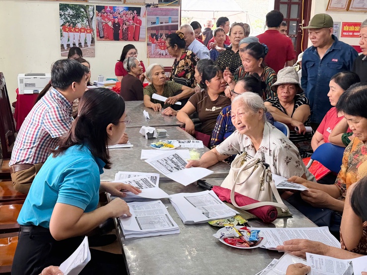 BHXH huyện Thanh Oai đã tổ chức hội nghị truyền thông chính sách BHXH tự nguyện, BHYT hộ gia đình.- Ảnh 3.