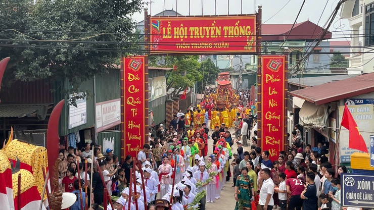  Lễ Hội Làng Trường Xuân – Ngày Hội Cội Nguồn Và Tình Làng Nghĩa Xóm- Ảnh 6.