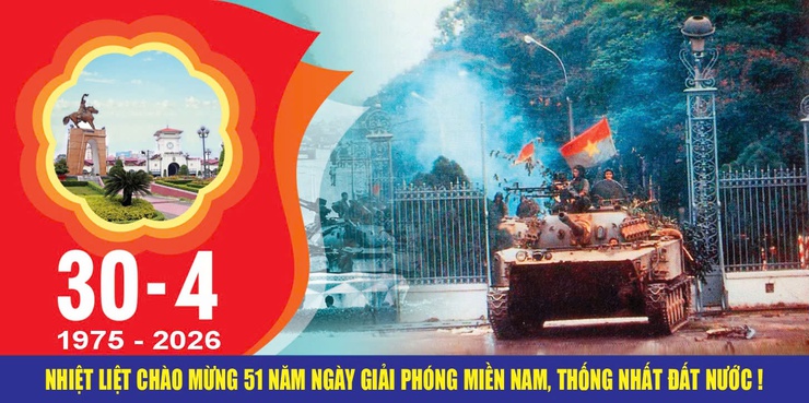 Kỷ niệm 51 năm Ngày Giải phóng miền Nam, thống nhất đất nước: Từ “Mốc son chói lọi trong lịch sử dân tộc” đến khát vọng hùng cường, thịnh vượng
- Ảnh 1.