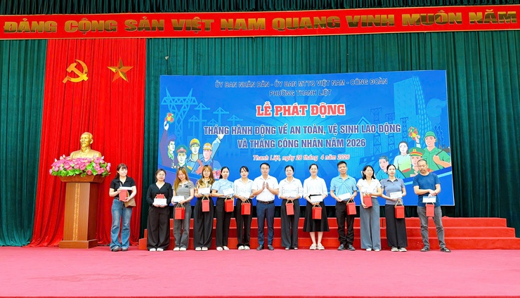 Thanh Liệt phát động Tháng hành động về An toàn, vệ sinh lao động và Tháng Công nhân năm 2026- Ảnh 9.