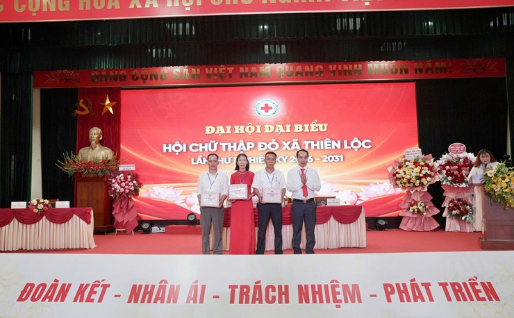 Đại hội đại biểu Hội Chữ thập đỏ xã Thiên Lộc lần thứ I, nhiệm kỳ 2026 – 2031: Khẳng định vai trò nòng cốt trong hoạt động nhân đạo, lan tỏa tinh thần nhân ái vì cộng đồng- Ảnh 16.