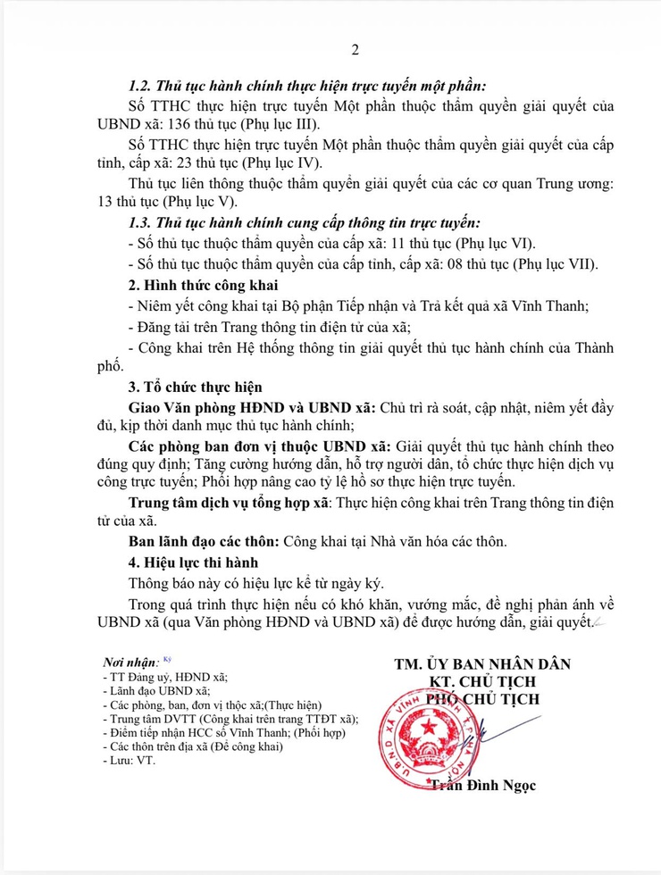 ỦY BAN NHÂN DÂN XÃ VĨNH THANH- Ảnh 2.