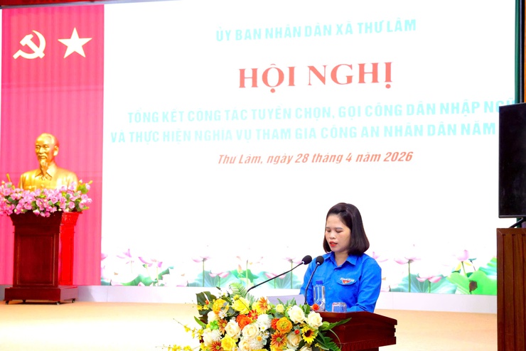 THƯ LÂM TỔ CHỨC HỘI NGHỊ TỔNG KẾT CÔNG TÁC TUYỂN CHỌN, GỌI CÔNG DÂN NHẬP NGŨ NĂM 2026- Ảnh 7.