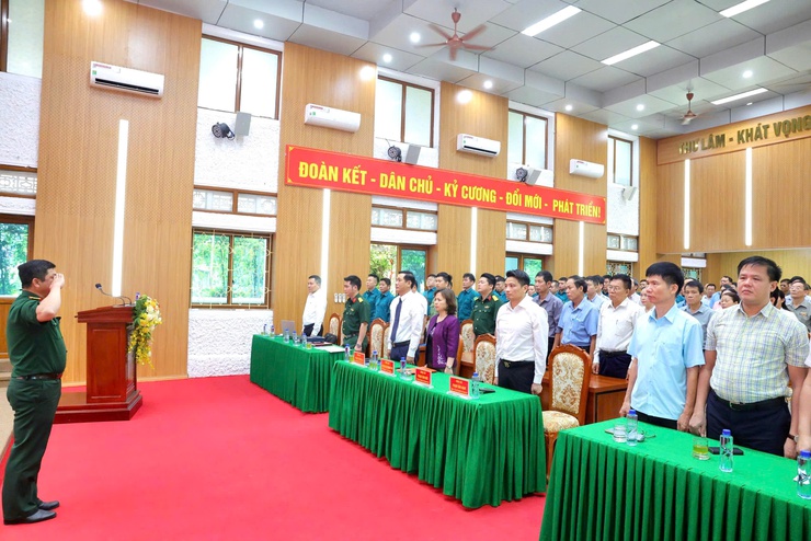 THƯ LÂM TỔ CHỨC HỘI NGHỊ TỔNG KẾT CÔNG TÁC TUYỂN CHỌN, GỌI CÔNG DÂN NHẬP NGŨ NĂM 2026- Ảnh 1.