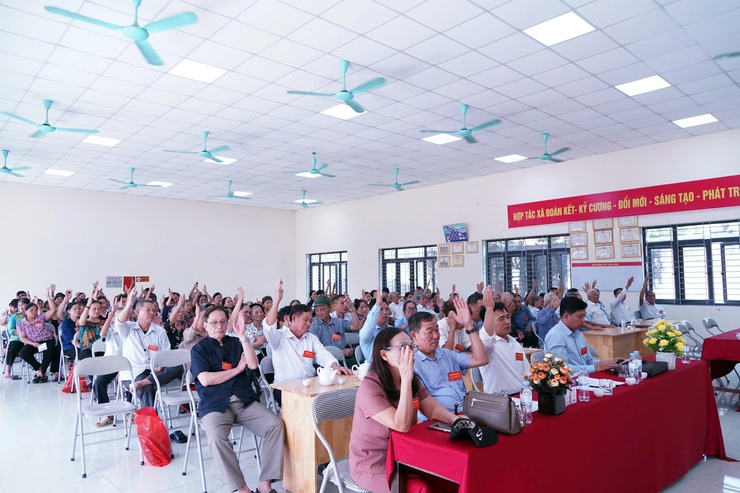 Hợp tác xã Nông nghiệp Ngọc Hòa tổ chức thành công Đại hội đại biểu thành viên lần thứ III, nhiệm kỳ 2026–2031- Ảnh 8.