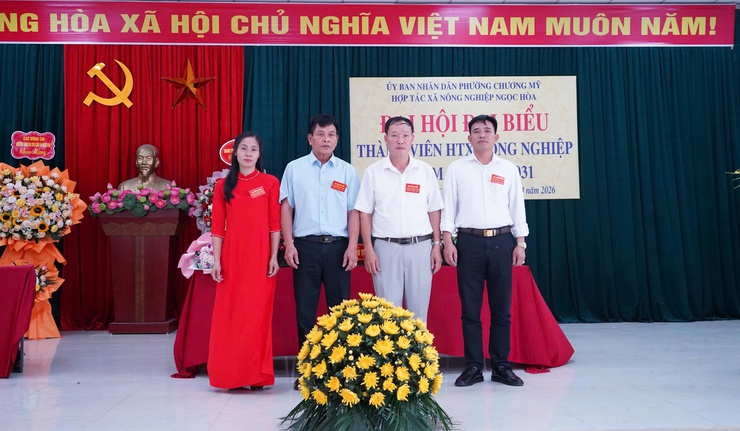Hợp tác xã Nông nghiệp Ngọc Hòa tổ chức thành công Đại hội đại biểu thành viên lần thứ III, nhiệm kỳ 2026–2031- Ảnh 6.