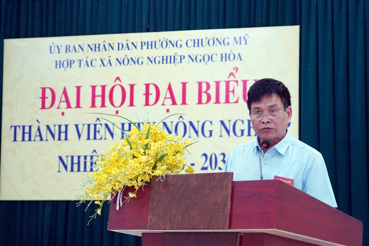 Hợp tác xã Nông nghiệp Ngọc Hòa tổ chức thành công Đại hội đại biểu thành viên lần thứ III, nhiệm kỳ 2026–2031- Ảnh 7.
