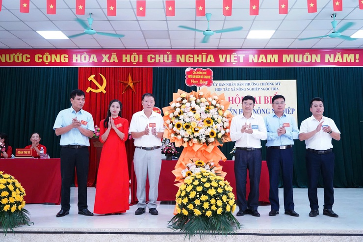 Hợp tác xã Nông nghiệp Ngọc Hòa tổ chức thành công Đại hội đại biểu thành viên lần thứ III, nhiệm kỳ 2026–2031- Ảnh 3.