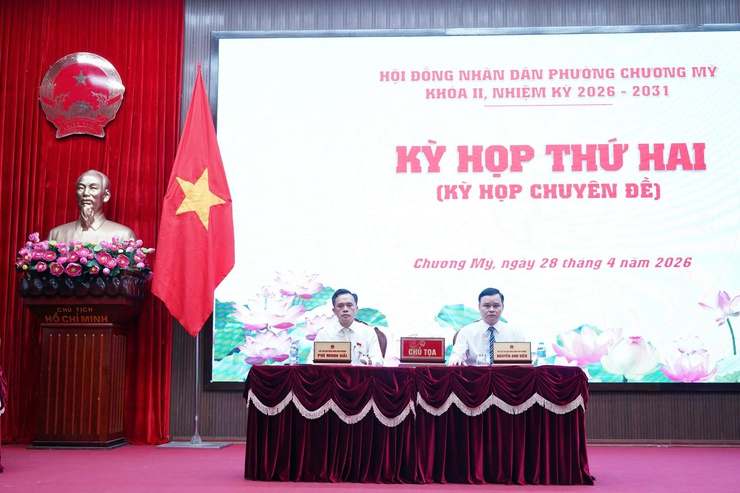 HĐND phường Chương Mỹ tổ chức Kỳ họp chuyên đề về đầu tư công- Ảnh 1.