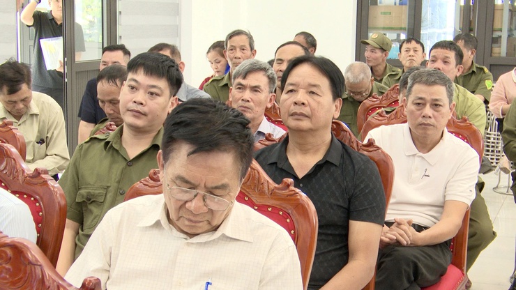 UBND - BCĐ thực hiện phong trào toàn dân bảo vệ ANTQ xã Thư Lâm tổ chức Lễ ra mắt 02 mô hình “Giao ban, rà soát tình hình an ninh trật tự tại các thôn, khu dân cư, tổ dân phố”- Ảnh 9.
