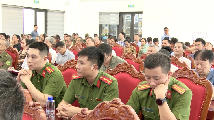 UBND - BCĐ thực hiện phong trào toàn dân bảo vệ ANTQ xã Thư Lâm tổ chức Lễ ra mắt 02 mô hình “Giao ban, rà soát tình hình an ninh trật tự tại các thôn, khu dân cư, tổ dân phố”- Ảnh 21.