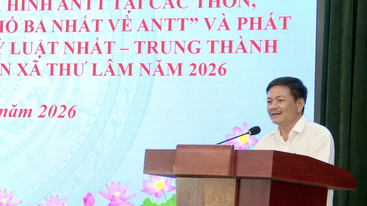 UBND - BCĐ thực hiện phong trào toàn dân bảo vệ ANTQ xã Thư Lâm tổ chức Lễ ra mắt 02 mô hình “Giao ban, rà soát tình hình an ninh trật tự tại các thôn, khu dân cư, tổ dân phố”- Ảnh 25.