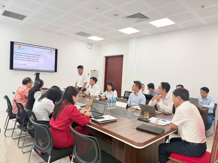 SÓC SƠN ĐẨY MẠNH CHUYỂN ĐỔI SỐ DU LỊCH – ĐƯA DI SẢN ĐẾN GẦN HƠN VỚI CỘNG ĐỒNG- Ảnh 4.
