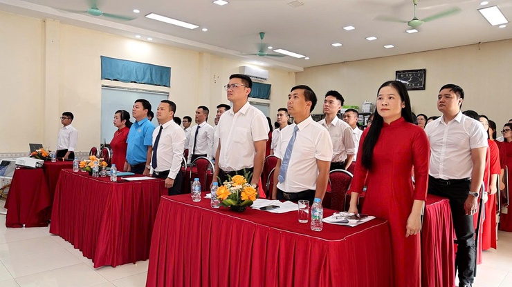 Đại hội Công đoàn Ban Quản lý dự án đầu tư – hạ tầng xã Vĩnh Thanh lần thứ I, nhiệm kỳ 2025–2030 thành công tốt đẹp- Ảnh 1.