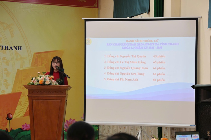 Đại hội Công đoàn Ban Quản lý dự án đầu tư – hạ tầng xã Vĩnh Thanh lần thứ I, nhiệm kỳ 2025–2030 thành công tốt đẹp- Ảnh 10.