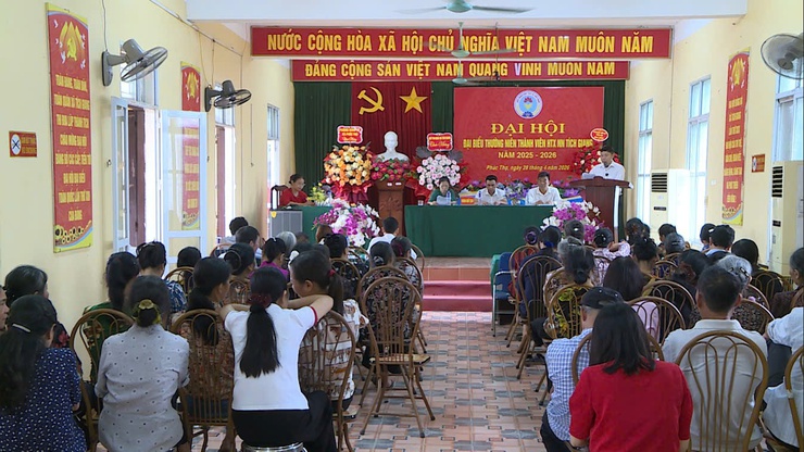 Đại hội đại biểu thành viên thường niên HTXNN Tích Giang năm 2026.- Ảnh 9.