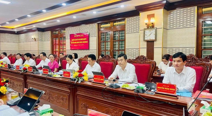 Đoàn kiểm tra, giám sát số 10 của Bộ Chính trị, Ban Bí thư làm việc với Ban Thường vụ Đảng uỷ xã Phúc Thọ- Ảnh 8.