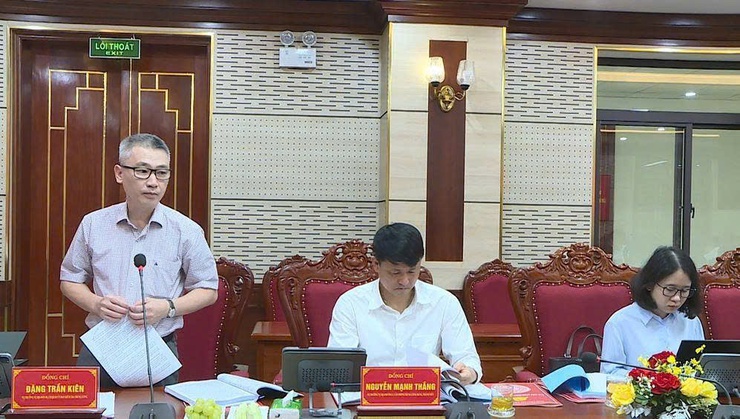 Đoàn kiểm tra, giám sát số 10 của Bộ Chính trị, Ban Bí thư làm việc với Ban Thường vụ Đảng uỷ xã Phúc Thọ- Ảnh 2.