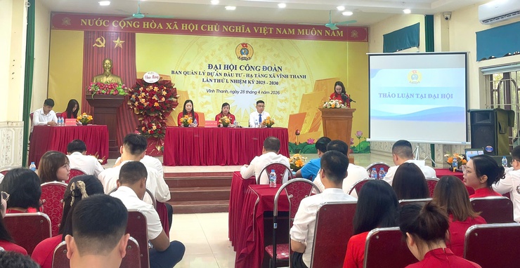 Đại hội Công đoàn Ban Quản lý dự án đầu tư – hạ tầng xã Vĩnh Thanh lần thứ I, nhiệm kỳ 2025–2030 thành công tốt đẹp- Ảnh 6.