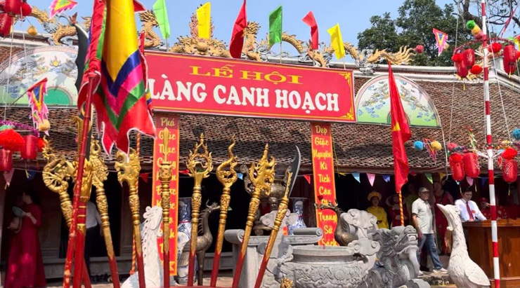 LỄ HỘI LÀNG CANH HOẠCH: GIỮ GÌN NÉT XƯA, BẢO TỒN DI SẢN NGÀN NĂM.- Ảnh 1.
