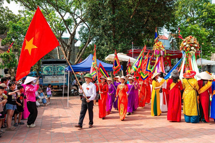 LỄ HỘI LÀNG CANH HOẠCH: GIỮ GÌN NÉT XƯA, BẢO TỒN DI SẢN NGÀN NĂM.- Ảnh 9.