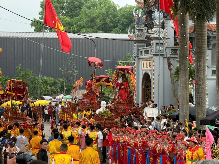 LỄ HỘI LÀNG THỊ NGUYÊN – GIAO HẢO BA LÀNG, KẾT NỐI CỘI NGUỒN- Ảnh 13.