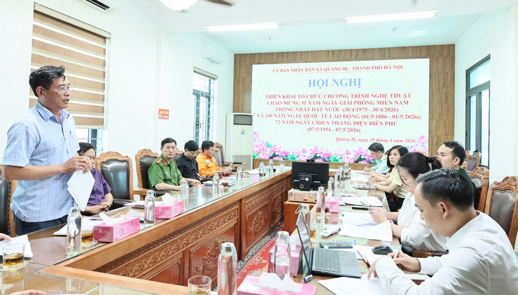 Quảng Bị triển khai công tác tổ chức Đêm nghệ thuật chào mừng các ngày lễ lớn- Ảnh 2.