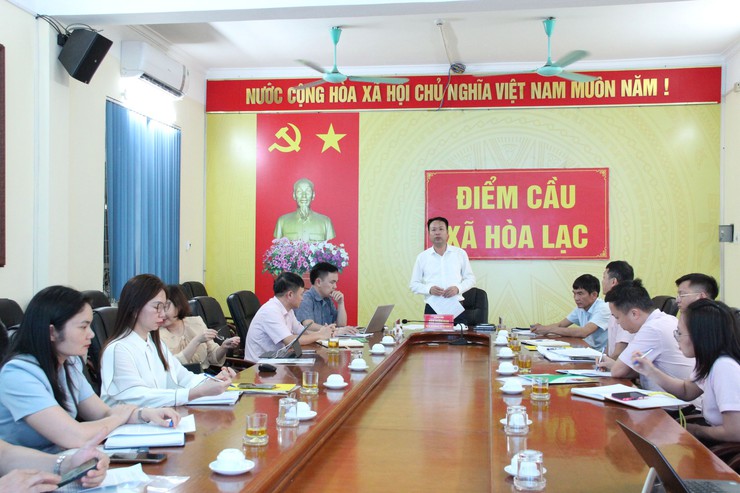 Thành lập Ban đại diện Hội đồng quản trị Ngân hàng Chính sách xã hội xã Hòa Lạc- Ảnh 1.