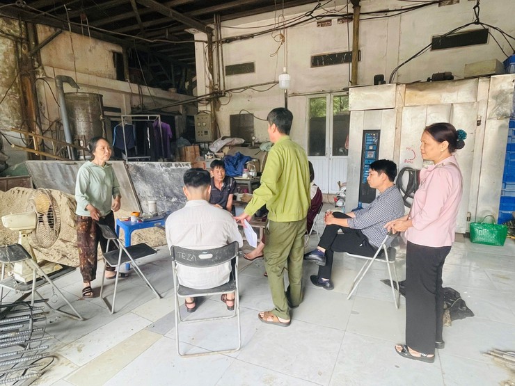 Xã Dương Hoà tập trung đẩy nhanh công tác kiểm đếm dự án Cụm Công nghiệp Dương Liễu – Giai đoạn 2- Ảnh 2.
