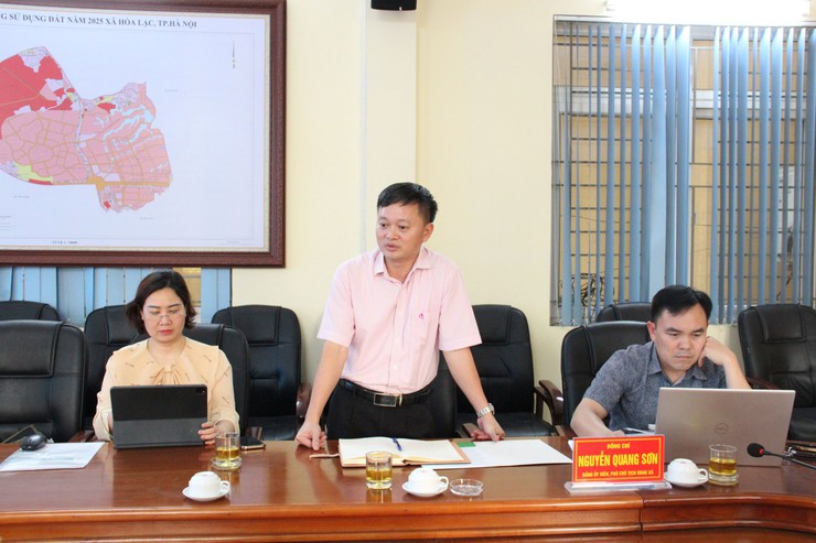 Thành lập Ban đại diện Hội đồng quản trị Ngân hàng Chính sách xã hội xã Hòa Lạc- Ảnh 3.