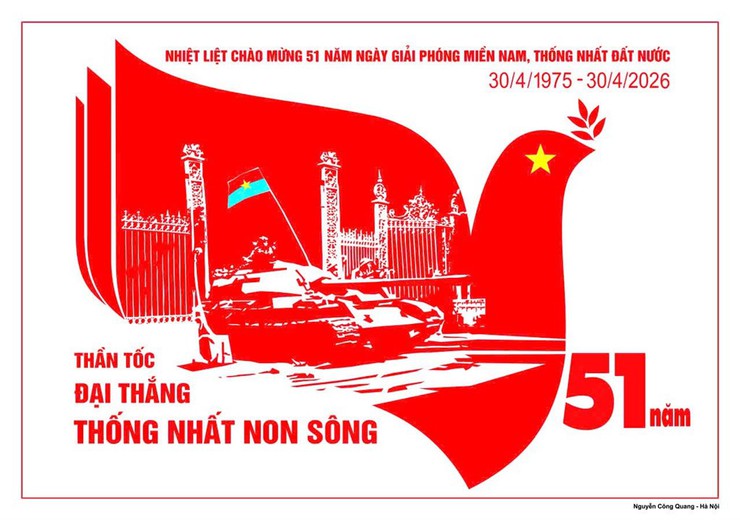 Bài tuyên truyền kỷ niệm 51 năm Ngày Giải phóng miền Nam, thống nhất đất nước (30/4/1975 – 30/4/2026)- Ảnh 1.