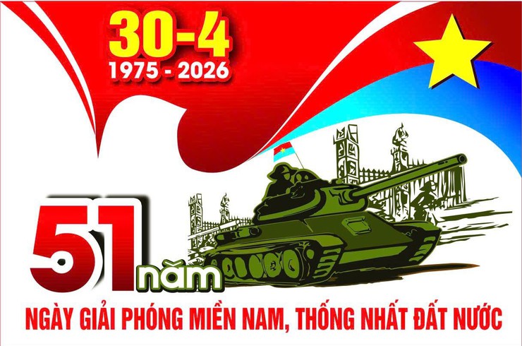 Kỷ niệm 51 năm Ngày Giải phóng miền Nam, thống nhất đất nước (30/4/1975 - 30/4/2026)- Ảnh 1.