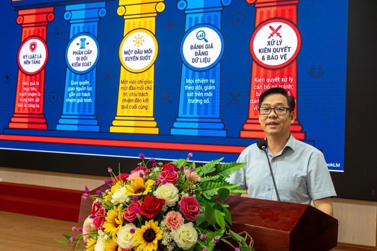 Đẩy mạnh chuyển đổi số, vận hành hiệu quả mô hình “4 trục thông suốt”, xã Ứng Thiên quyết tâm hoàn thành toàn diện nhiệm vụ tháng 5 và quý II-2026- Ảnh 3.
