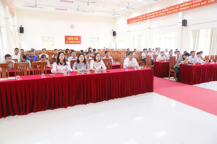 Thượng Phúc tham dự Hội nghị tổng kết triển khai Hội nghị đại biểu nhân dân bàn việc xây dựng đời sống văn hóa ở cơ sở năm 2026 - Ảnh 1.