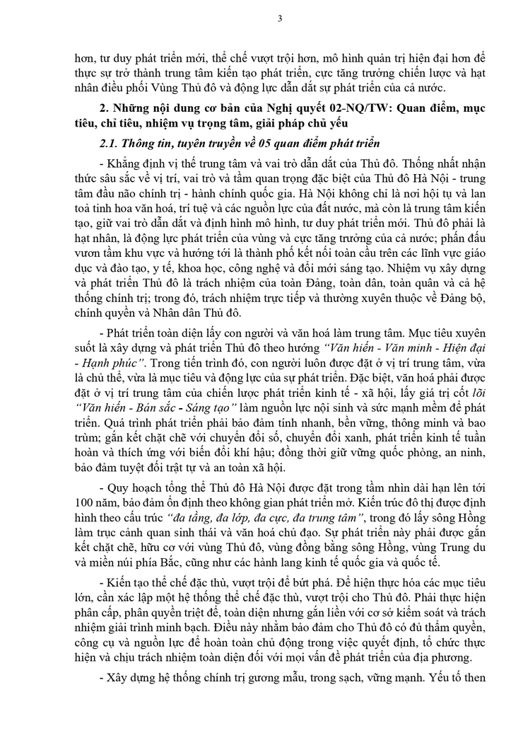 Kế hoạch 76-KH/ĐU ngày 22/04/2026 của Đảng uỷ phường Bạch Mai về Thông tin, tuyên truyền, vận động thực hiện Nghị quyết số 02-NQ/TW, ngày 17/3/2026 của Bộ Chính trị về xây dựng và phát triển Thủ đô Hà Nội trong kỷ nguyên mới- Ảnh 3.