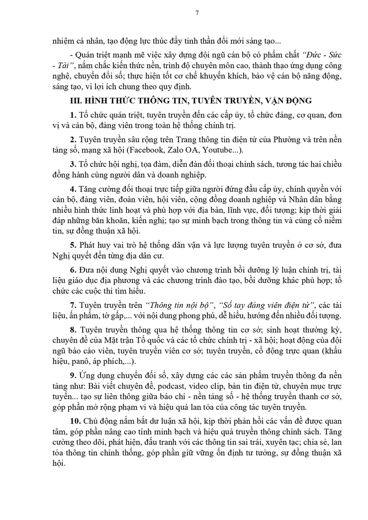 Kế hoạch 76-KH/ĐU ngày 22/04/2026 của Đảng uỷ phường Bạch Mai về Thông tin, tuyên truyền, vận động thực hiện Nghị quyết số 02-NQ/TW, ngày 17/3/2026 của Bộ Chính trị về xây dựng và phát triển Thủ đô Hà Nội trong kỷ nguyên mới- Ảnh 7.