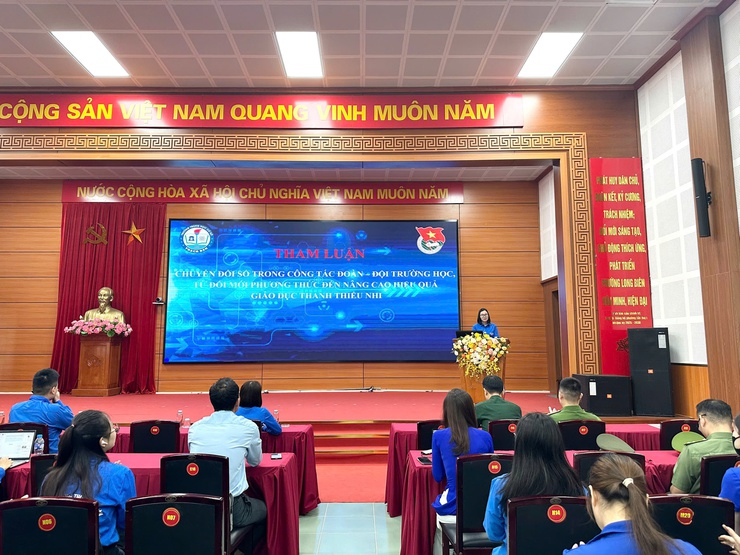 Hội nghị sơ kết công tác Đoàn và phong trào thanh thiếu nhi phường Long Biên quý I năm 2026- Ảnh 2.