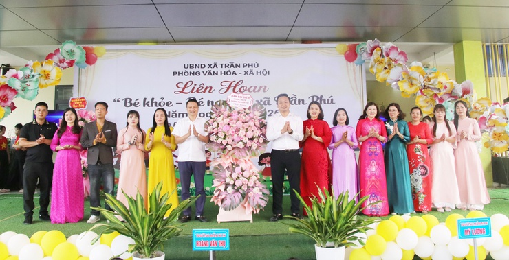 UBND xã Trần Phú tổ chức thành công: Liên hoan “Bé khỏe – Bé ngoan”- Ảnh 5.