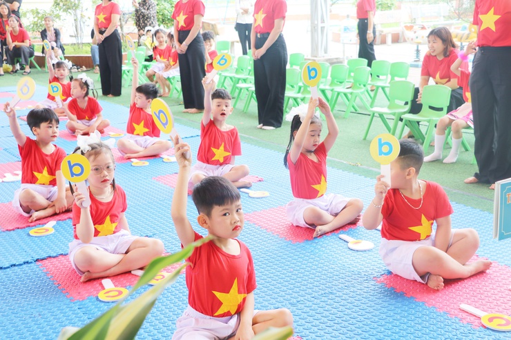 UBND xã Trần Phú tổ chức thành công: Liên hoan “Bé khỏe – Bé ngoan”- Ảnh 9.