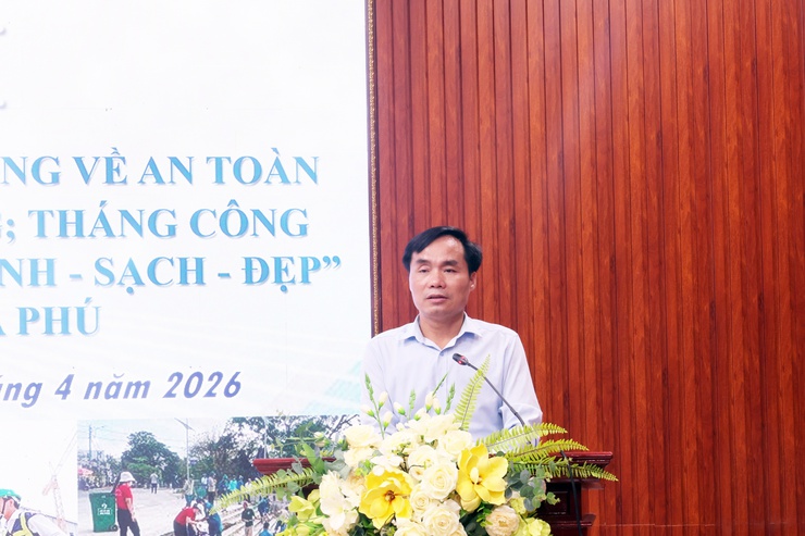 Xã Hòa Phú: Hội nghị phát động hưởng ứng Tháng hành động về An toàn thực phẩm, An toàn, vệ sinh lao động, Tháng Công nhân và hưởng ứng phong trào thi đua “Sáng – Xanh – Sạch – Đẹp”  năm 2026- Ảnh 7.