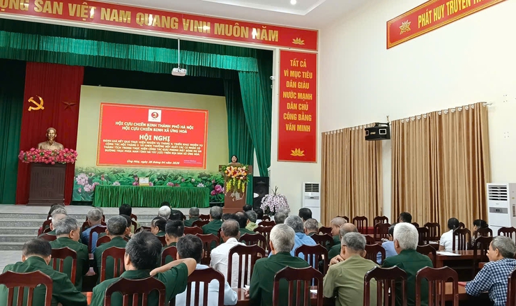 HỘI CỰU CHIẾN BINH XÃ ỨNG HÒA TỔ CHỨC HỘI NGHỊ ĐÁNH GIÁ KẾT QUẢ CÔNG TÁC THÁNG 4, TRIỂN KHAI NHIỆM VỤ THÁNG 5 NĂM 2026- Ảnh 2.