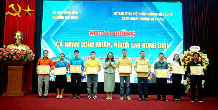 Phường Việt Hưng phát động Tháng hành động về An toàn vệ sinh lao động và Tháng Công nhân năm 2026- Ảnh 7.