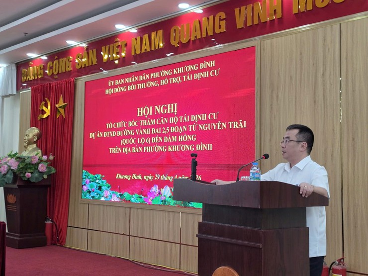 Quyết liệt trong chỉ đạo, hiệu quả trong thực hiện: Phường Khương Đình đạt nhiều kết quả nổi bật trong GPMB dự án Vành đai 2,5- Ảnh 3.