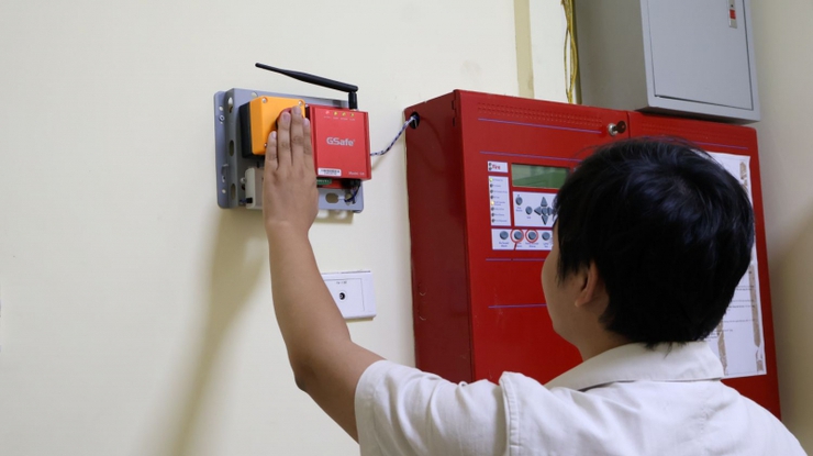Xuân Mai triển khai kế hoạch trang bị, lắp đặt thiết bị truyền tin báo cháy, nâng cao hiệu quả phòng cháy, chữa cháy từ cơ sở- Ảnh 1.
