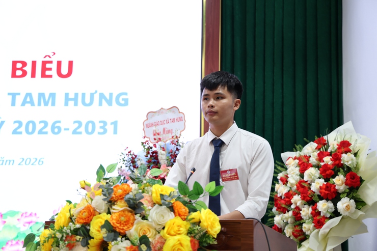 Xã Tam Hưng tổ chức Đại hội đại biểu Hội Chữ thập đỏ lần thứ I, nhiệm kỳ 2026–2031- Ảnh 2.