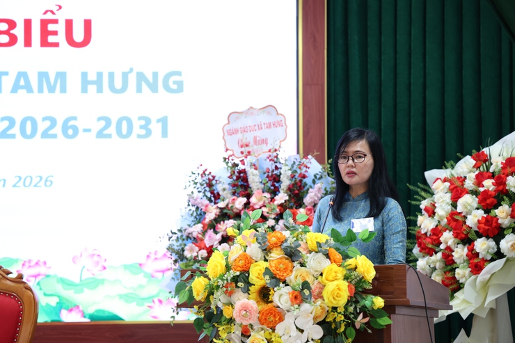 Xã Tam Hưng tổ chức Đại hội đại biểu Hội Chữ thập đỏ lần thứ I, nhiệm kỳ 2026–2031- Ảnh 5.