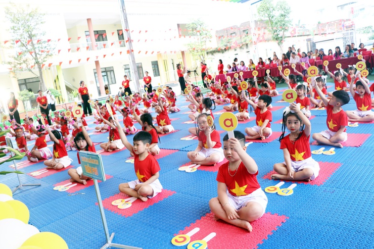 UBND xã Trần Phú tổ chức thành công: Liên hoan “Bé khỏe – Bé ngoan”- Ảnh 11.