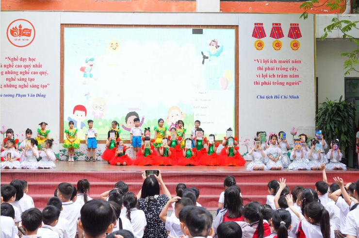 Ngày hội Sách và Văn hoá đọc năm 2026 trường Tiểu học Chu Văn An: Khơi nguồn năng lượng tri thức cho kỷ nguyên mới- Ảnh 2.