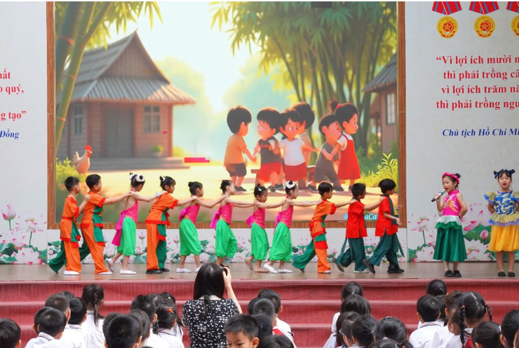 Ngày hội Sách và Văn hoá đọc năm 2026 trường Tiểu học Chu Văn An: Khơi nguồn năng lượng tri thức cho kỷ nguyên mới- Ảnh 3.