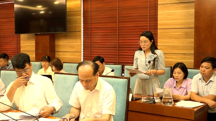 Đoàn kiểm tra công tác ATTP số 03 Thành phố Hà Nội làm việc với Ban chỉ đạo ATTP các xã Mỹ Đức, Phúc Sơn, Hồng Sơn, Hương Sơn- Ảnh 3.